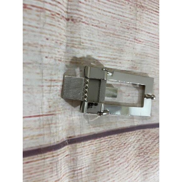 Gucci Silver Metal Classic Designer  Vintage Belt Buckle - OS main image 4